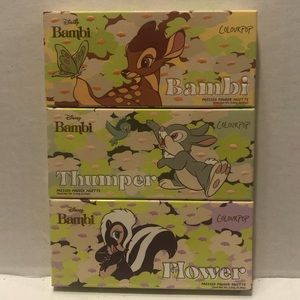 ColourPop Bambi Thumper Flower eyeshadow palette bundle (3)
